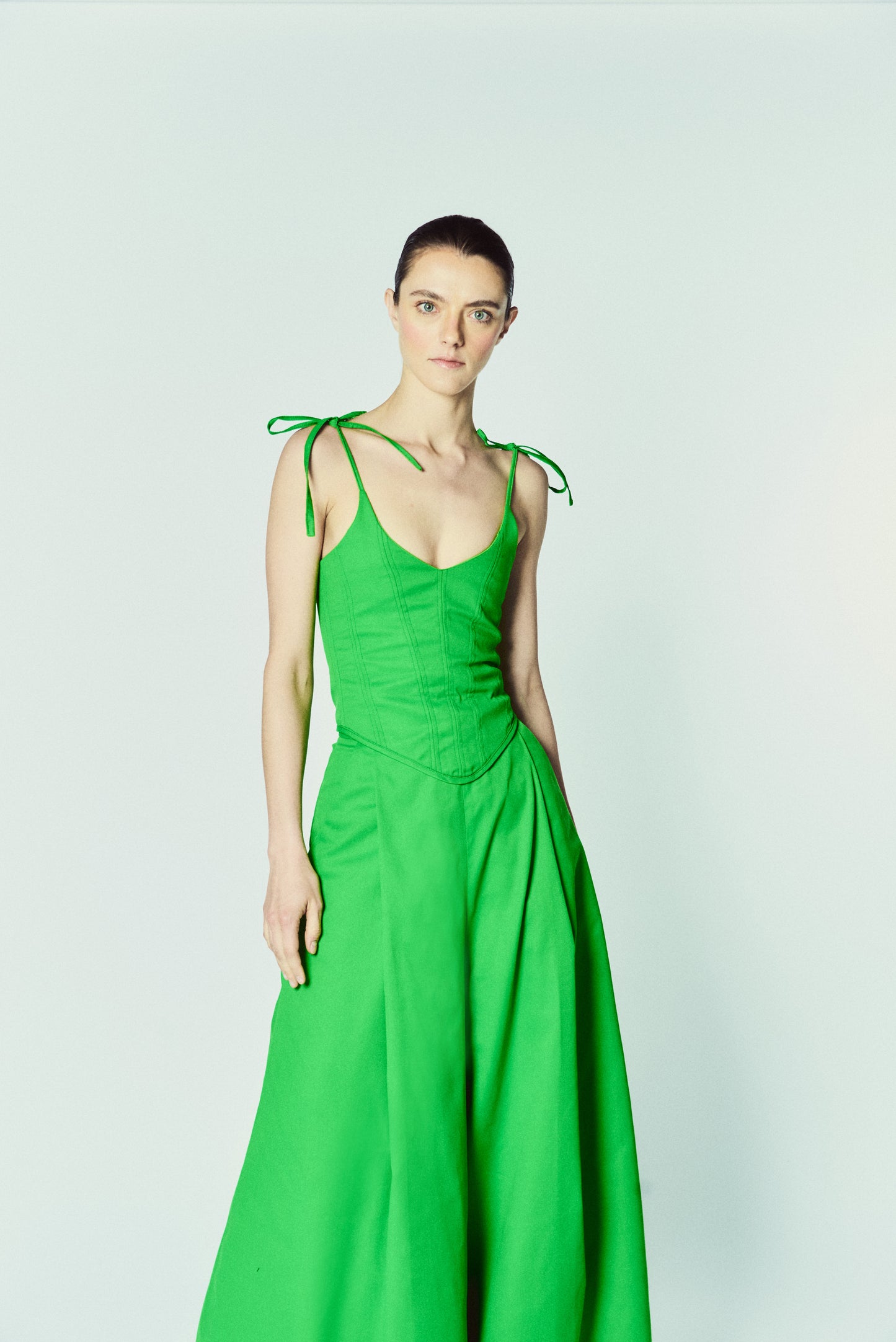 CORSET JULIETA | BEETLE GREEN