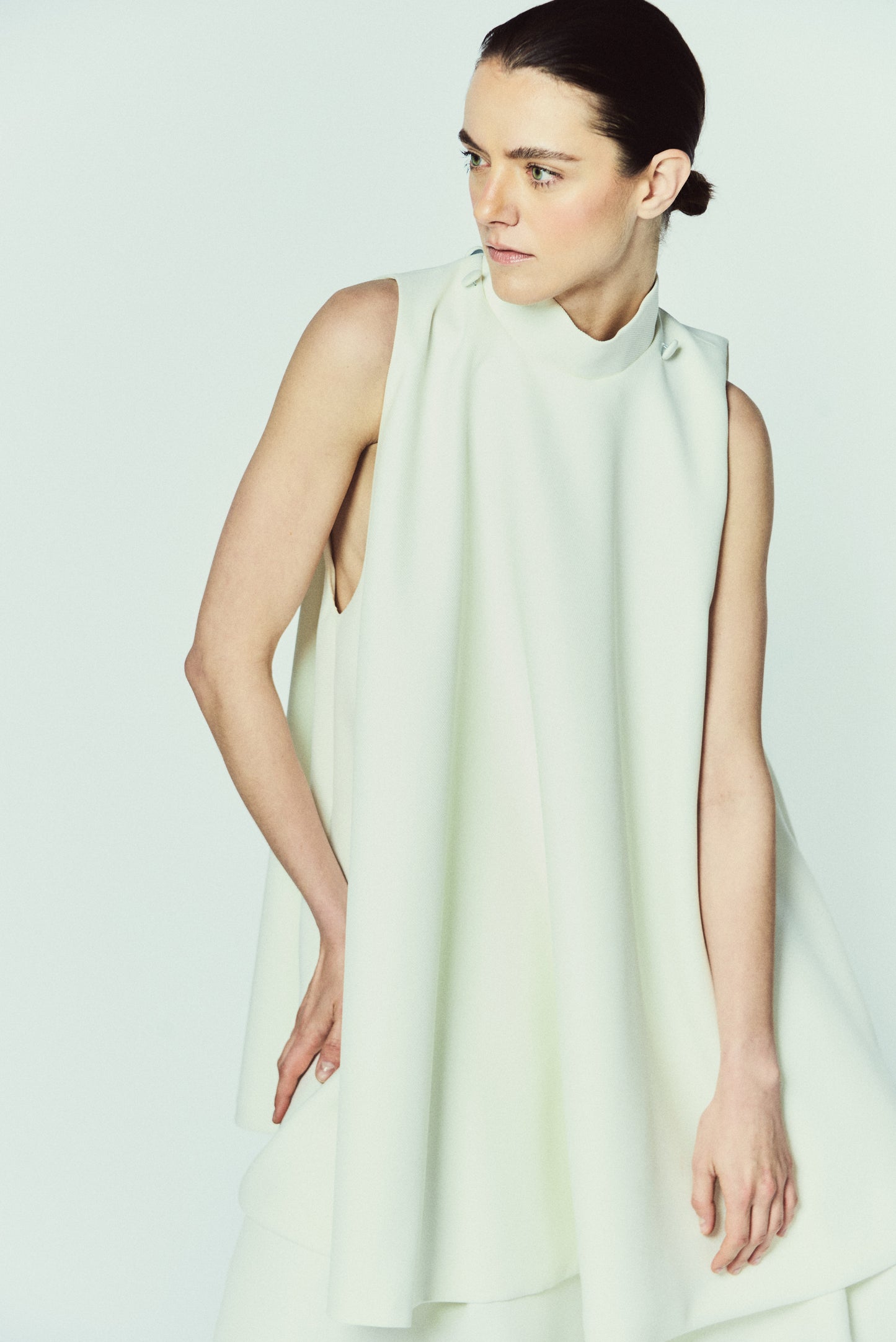 DRESS LEVIAH | OFF WHITE