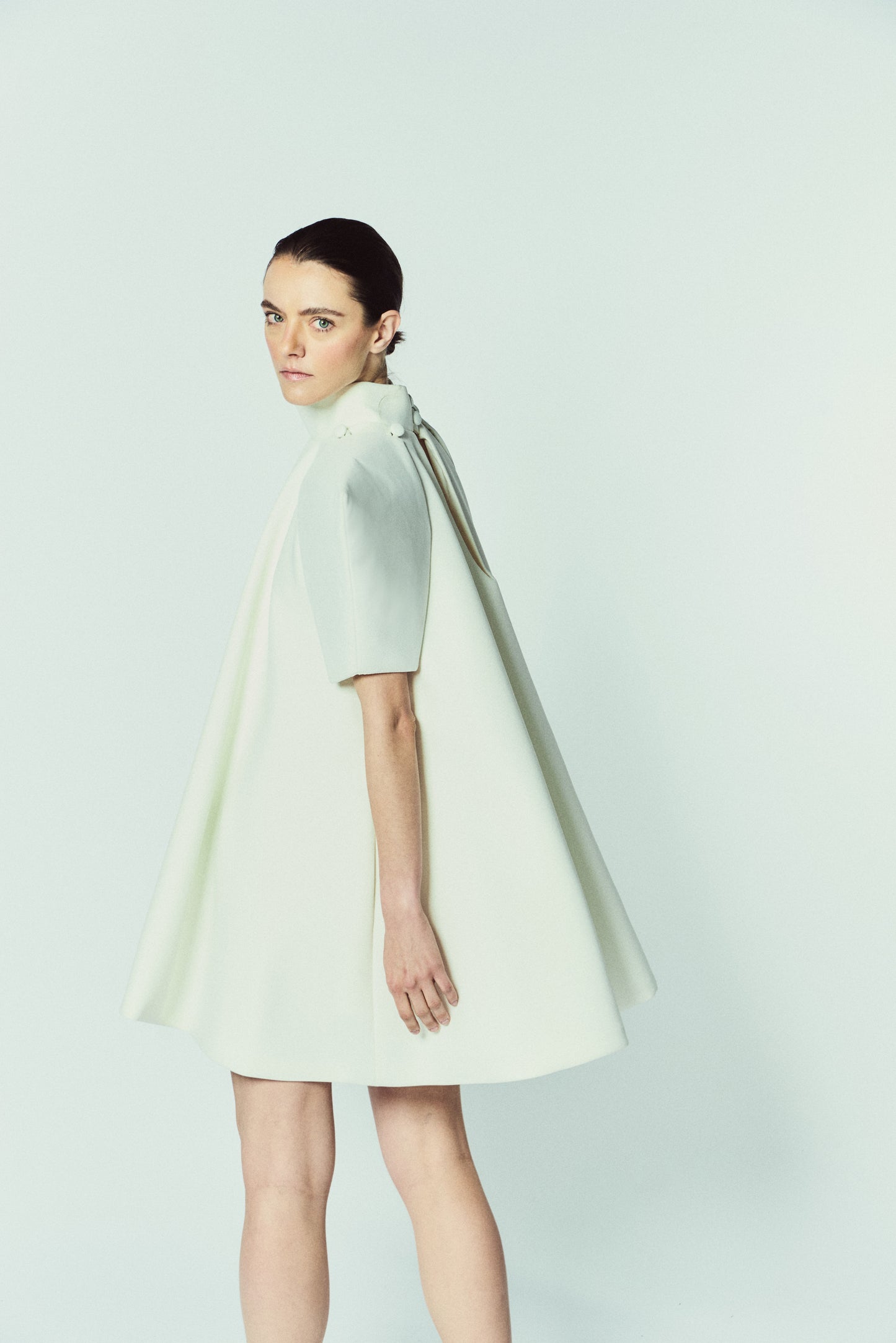 DRESS LEVIAH | OFF WHITE