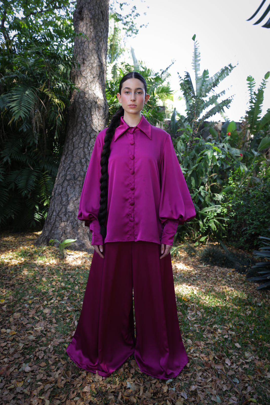 SHIRT FLORENTINA | BOUGAINVILLEA
