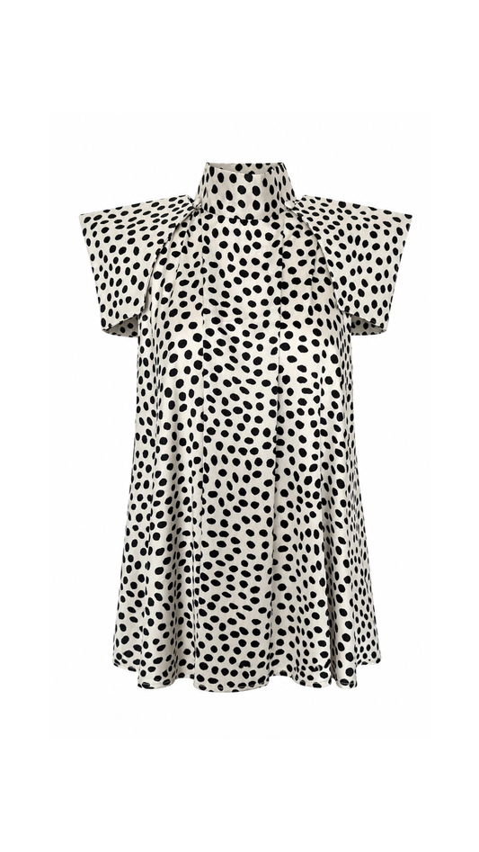 DRESS LEVIAH - POLKA DOTS